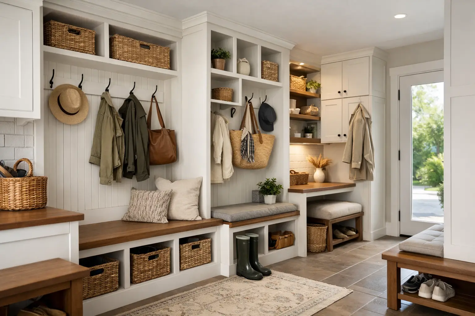 9 Custom Mudroom Addition Ideas That Work