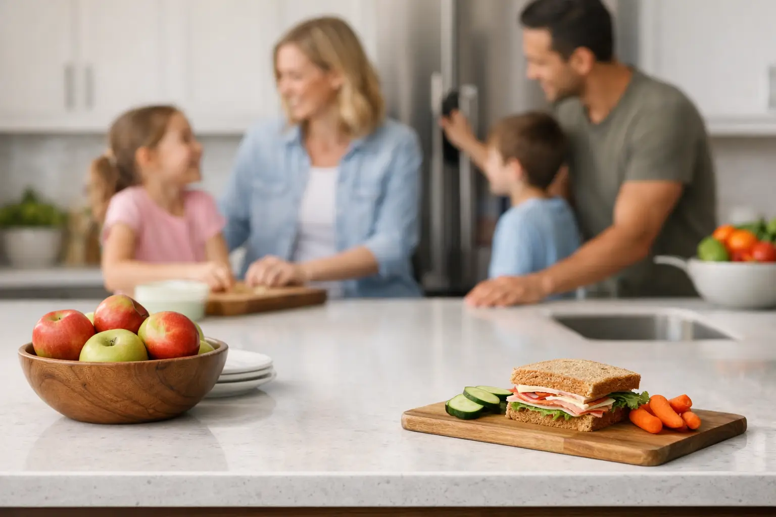 Best Countertops for Busy Families